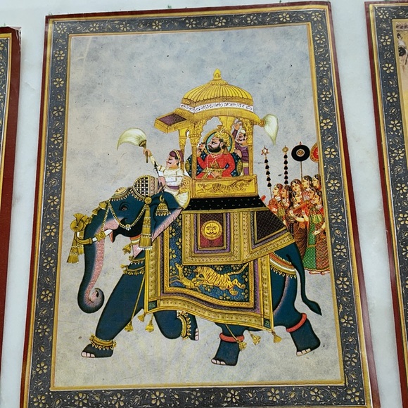 Set of three Indian boho art prints - Picture 4 of 9